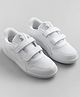 PUMA Velcro Closure School Shoes - White