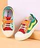Cute Walk by Babyhug Velcro Closure Casual Shoes with Stripe - Multicolor
