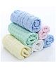 Elementary Reusable Muslin Cotton Square Nappy Large Set of 4 - Multicolor (Shipped in Assorted Colors)