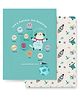 Tidy Sleep Changing Mat Our Mission Print Pack Of 2 - Multicolour