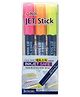 DONG -A Jet Sick Oval Hi-Lighter 3 C Ppcase Set of 3