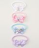 Babyhug Headbands With Bow Applique Pack of 4 - Multicolor