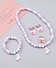 Babyhug Jewellery Set With Unicorn & Butterfly Applique - Multicolor
