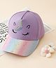 Pine Kids Baseball Cap With Unicorn Embroidery Purple - Diameter 17 cm