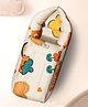 StarAndDaisy 3 in 1 Baby Sleeping Bag - Beige With Rainbow Print