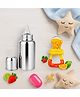 AEREX Stainless Steel Baby Feeding Bottle for Milk with Fruit Nibbler | Baby Feeding Milk Bottle | Feeding Bottle for Babies, Infants & Toddlers | Milk Drinking Bottle Ideal for Newborns (Yellow)