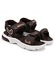 BERSACHE Bird Desinged With Double Velcro Closure Sandals - Brown