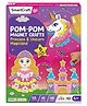 Smartivity Pom Pom Princess and Unicorn Themed Magnet Craft Kit for Kids Ages 4-10 Years