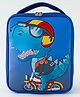 Babyhug Dino Water Resistant Lunch Bag - Blue| Compact & Lightweight Lunch Carry Bag for Kids & Parents