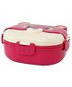 Compartment Kids Lunch Box (1320 + 30 ml) - Red| Leak-Resistant| BPA-Free & Freezer-Safe| Compartment Lunch Box with Spoon & Inner Tray| Double Layer tiffin Box for Boys & Girls