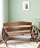 Ikiriya Oakmont Sheesham Wood Traditional 3 Seater Couch / Bench