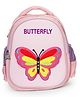Kids On Board Butterfly embroidered applique Backpack for Nursery & Early School, 11.5 inches -Pink