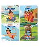 Story Book for Kids - Krishna, Hanuman, Ganesha, Rama Set of 4 Books) - English
