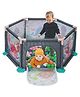 Babygo Kids Ocean Fence Basketball Ball Pool for Kids, Play Tent House for 2+ Year Old Girls and Boys, Ball Pit for Kid, Spacious, Lightweight, Portable & Easy to Set Up (30 Balls)