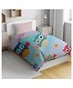 Home Plus Studios Dohar Toddler Size Poly Cotton Day Owl Print Blankets All-Season Blanket