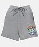 Wear Your Mind Knit Warner Bros Featuring Tom & Jerry Printed Shorts - Grey