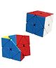 Sanjary Moyu Maple Leaves Stickerless Speed Magic Cube Puzzle Smooth and Fast Rotations a Fun Stress-relieving Toy for All Age Groups Color Design May Vary