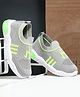 TOMSY CHOICE Mesh Detailed & Colour Blocked Shoes - Green