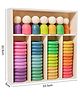 Eduspark 12 Color Wooden Color Sorting & Stacking Toy Educational Montessori Learning Toy