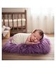 MOMISY Children's Photography Props Blanket | Soft Cotton Blend Baby Photo Shoot Mat | Newborn Photography Prop(Purple)