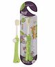 BeeBaby Giraffe Brush Buddy Toothbrush for Kids 1-3 Years, Soft Handle for Easy Grip, 10 x Softer Tapered Bristles Ideal for Milk and Permanent Teeth, 100% BPA Free. Yellow