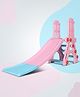 Toy Plus Foldable Garden Slide - Blue & Pink