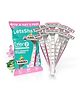 LetsShave Evior 2 Plus Disposable Hair removal Shaving razor for Women - 10 Packs