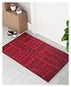Athom Living Marvel Red Colour Textured Kids Premium Nylon Doormat, With Latex Backing, Anti-Skid Doormat, 37 x 57 cm, Pack of 1