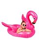 Azhari Inflatable flamingo shape swimming float tube With Wings beach inflatable pool float pool toy for kids