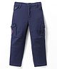 Noddy Typography Embroidered Patch Detailed Pant - Navy Blue