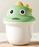 Babyhug Baby Bath Rinse Cup with Soft Water Flow - Green| Shampoo Washing Mug for Kids| Cute Animal Design| Ergonomic Handle