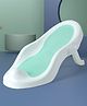 Babyhug Baby Bather with Soft Mesh Seat - Green| Ergonomic Bath Support for Infants| Non-Slip Stable Design for Safe & Comfortable Bathing| Lightweight & Easy to Clean| New Born Gifting Option
