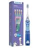 KSB100 Kids Sonic Battery Operated Electric Toothbrush - Blue