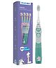 ORACURA KSB100 Kids Sonic Battery Operated Electric Toothbrush - Green