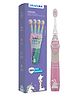 ORACURA KSB100 Kids Sonic Battery Operated Electric Toothbrush - Pink