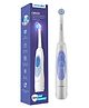 ORACURA OB100 Battery Operated Oscillating Electric Toothbrush - White
