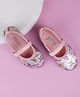 Jazzy Juniors Butterflies Printed Ballerinas - Pink