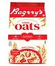Bagrry's White Oats 500g | Premium Whole Grain Oats | High Fibre & Protein | Non-GMO & Preservative-Free | Supports Weight Management & Heart Health | Natural, Healthy Instant Breakfast Cereal