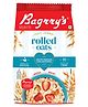 Bagrry's 100% Jumbo Rolled Oats 1kg | Prebiotic Whole Grain Oats | High Fibre & Protein | Non-GMO | No Added Sugar or Preservatives | Ideal for Weight Loss & Heart Health | Instant Healthy Breakfast