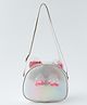 Babyhug Sling Bag with Bow Applique - White