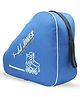 JJ JONEX  Exceed Inline & Quad Skating Bag  Waterproof Polyester with Print, Heavy-Duty Straps (Blue)