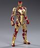 Marvel Iron Man MK42 Action Figure Toy Multicolor - Height 18 cm