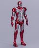 Marvel Iron Man+Hall of Aemor Set MK5 Action Figure Toy Red - Height 10 cm