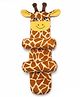 NeonateCare Pillow with Side bolsters Sweat free and comfort pillow- Brown Giraffe Print