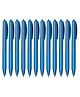 Uni-ball MFB Retractable Ball Pens, 0.7 mm Tip, Blue Ink, Pack of 12