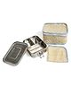 Taabartoli Stainless Steel Bento Lunch Box with Cover and Napkin - Yellow Bricks (800 ml)