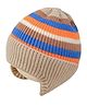 Priaansha Creation Striped Beanie Cap - Multi Colour - Circumference 50 Cm