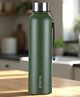 Borosil Laguna Stainless Steel Made in India Single Wall Water Bottle for Office School College & Gym Green -  1000 ml