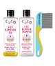 Coco Crush Lice & Nits Treatment Combo - Ayurvedic Oil, 50ml; Herbal Shampoo, 50ml; & Long Handle Comb 1Unit