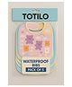 Totilo Baby Soft Feeding Bib Apron Cute Multi Print with Tich Button - multicolor (Pack Of 5)